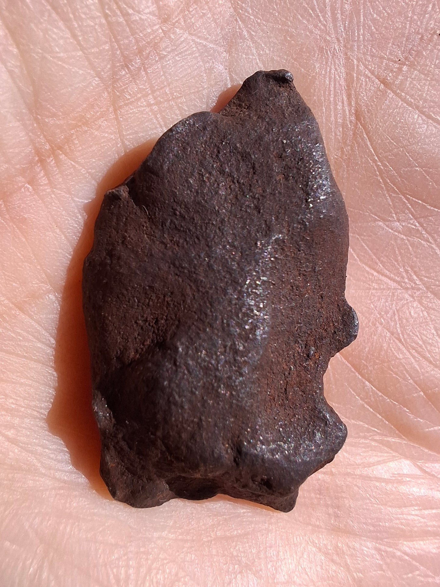 Gebel Kamil Iron Meteorite, 17.54g (Ref: K49)