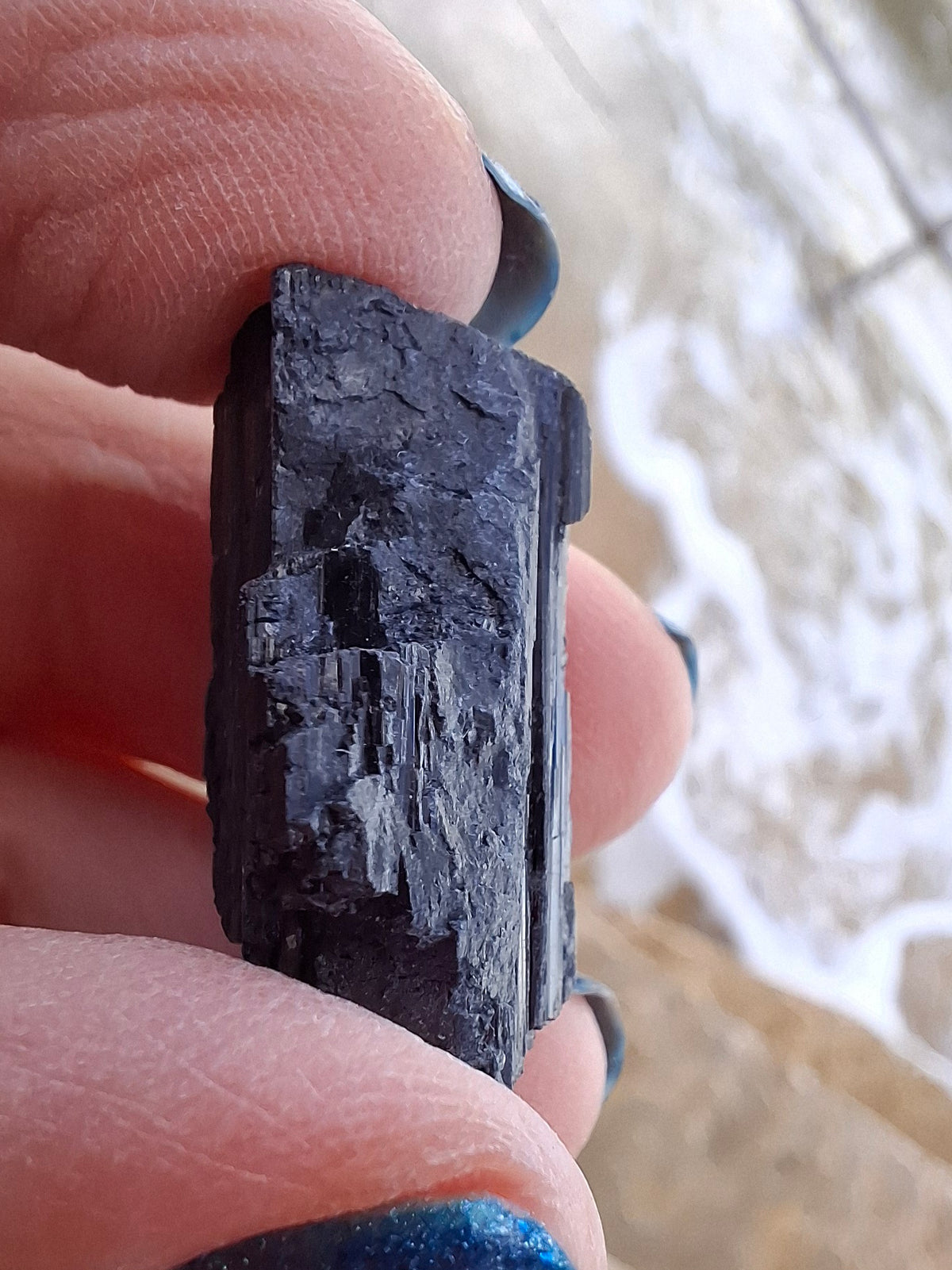 Black Tourmaline RAW, 8.70g, Crystal (Ref: RBT4)