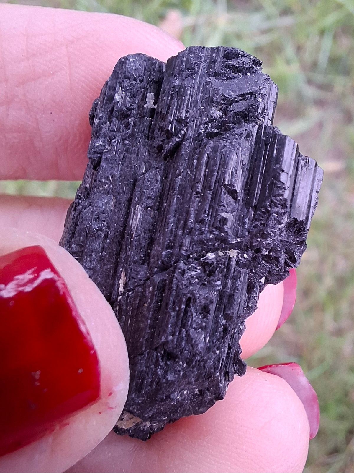 Black Tourmaline RAW, 6.68g, Crystal (Ref: RBT18)