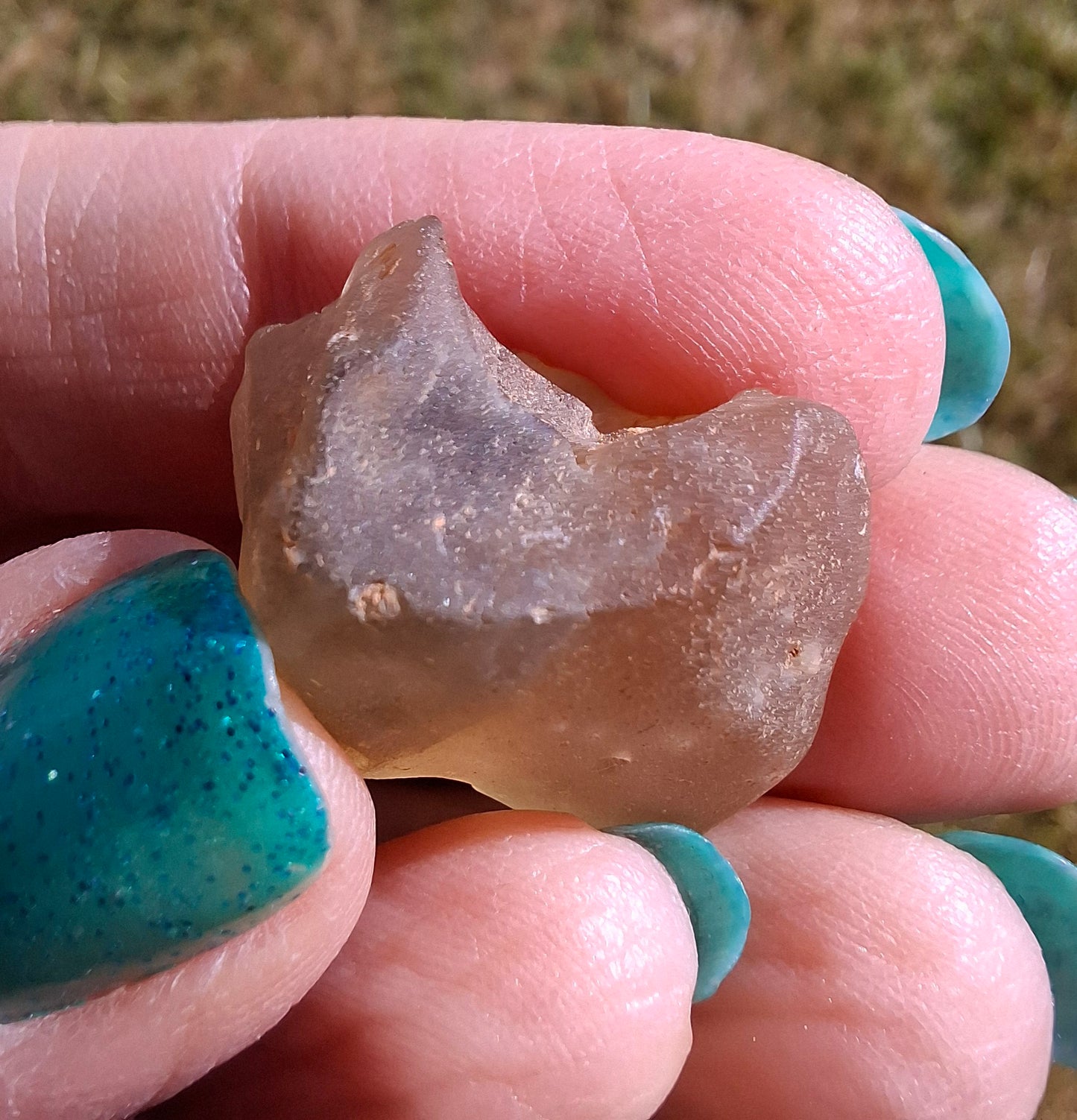Libyan Desert Glass Piece, 6.97g, Tektite