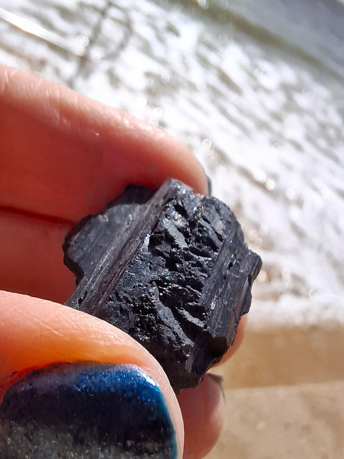 Black Tourmaline RAW, 8.70g, Crystal (Ref: RBT4)