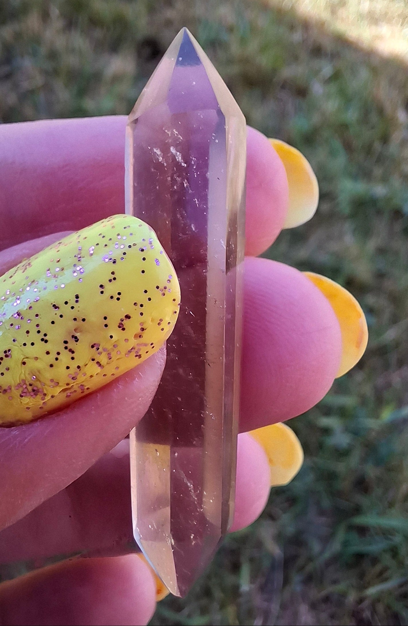 Libyan Desert Glass DT Carving, 4.71g, Tektite (Ref: LDT2)