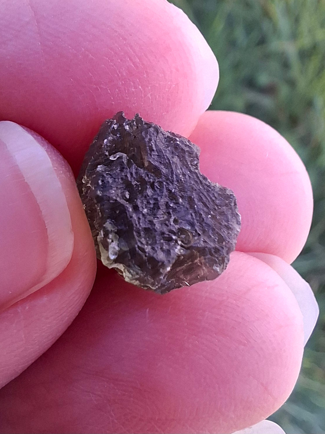 Moldavite Piece, CHLUM, 1.50g, Tektite (Ref: 143)