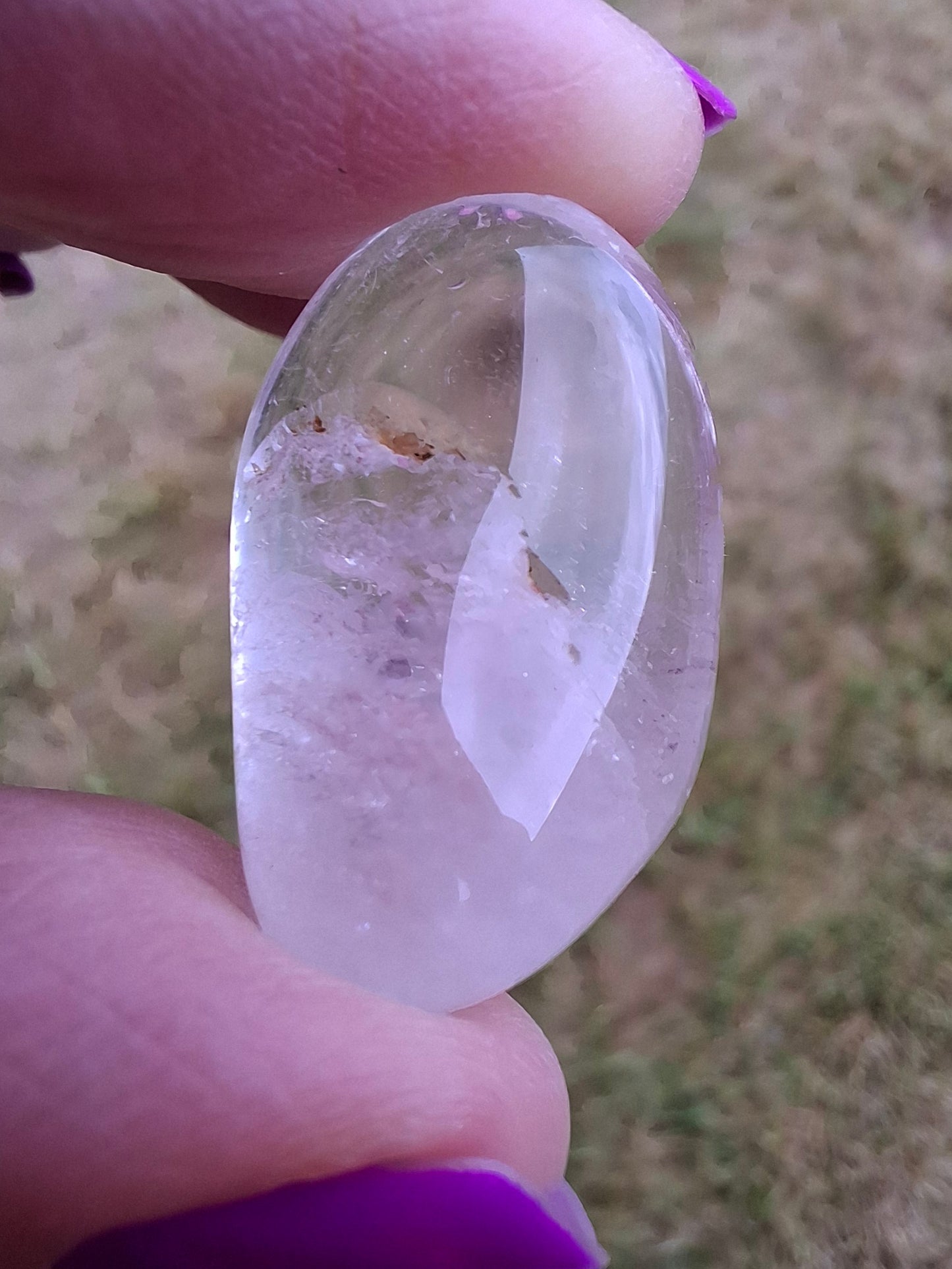 Clear Quartz, Tumble Stone, Crystal (Ref: T28)