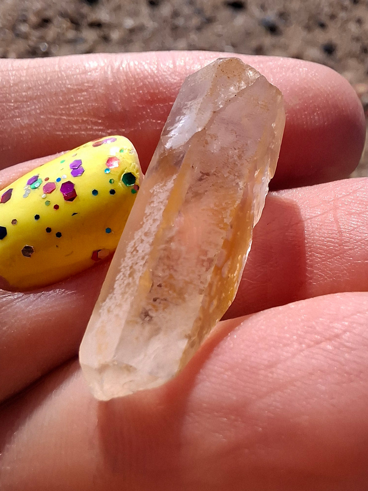 Natural Citrine, 4.44g, Crystal (Ref: TC5)