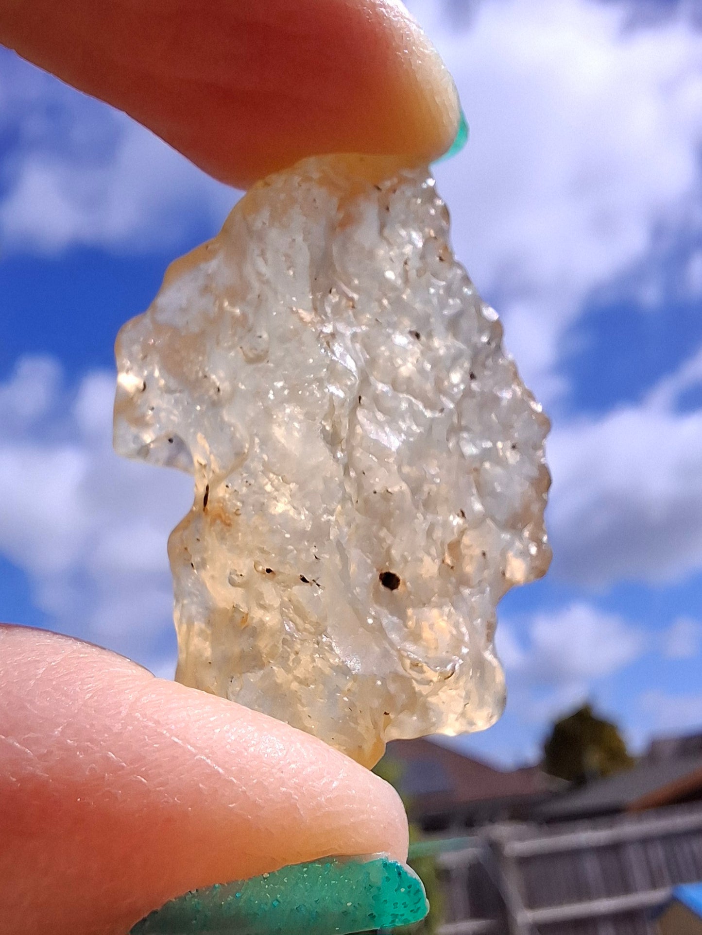 Libyan Desert Glass Piece, 10.00g, Tektite