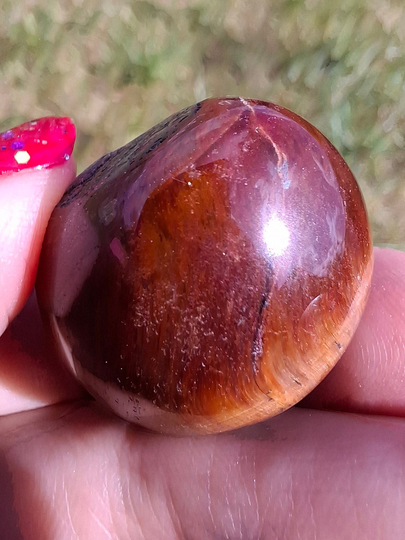 Tigers Eye, Tumble Stone, Crystal (Ref: T136)