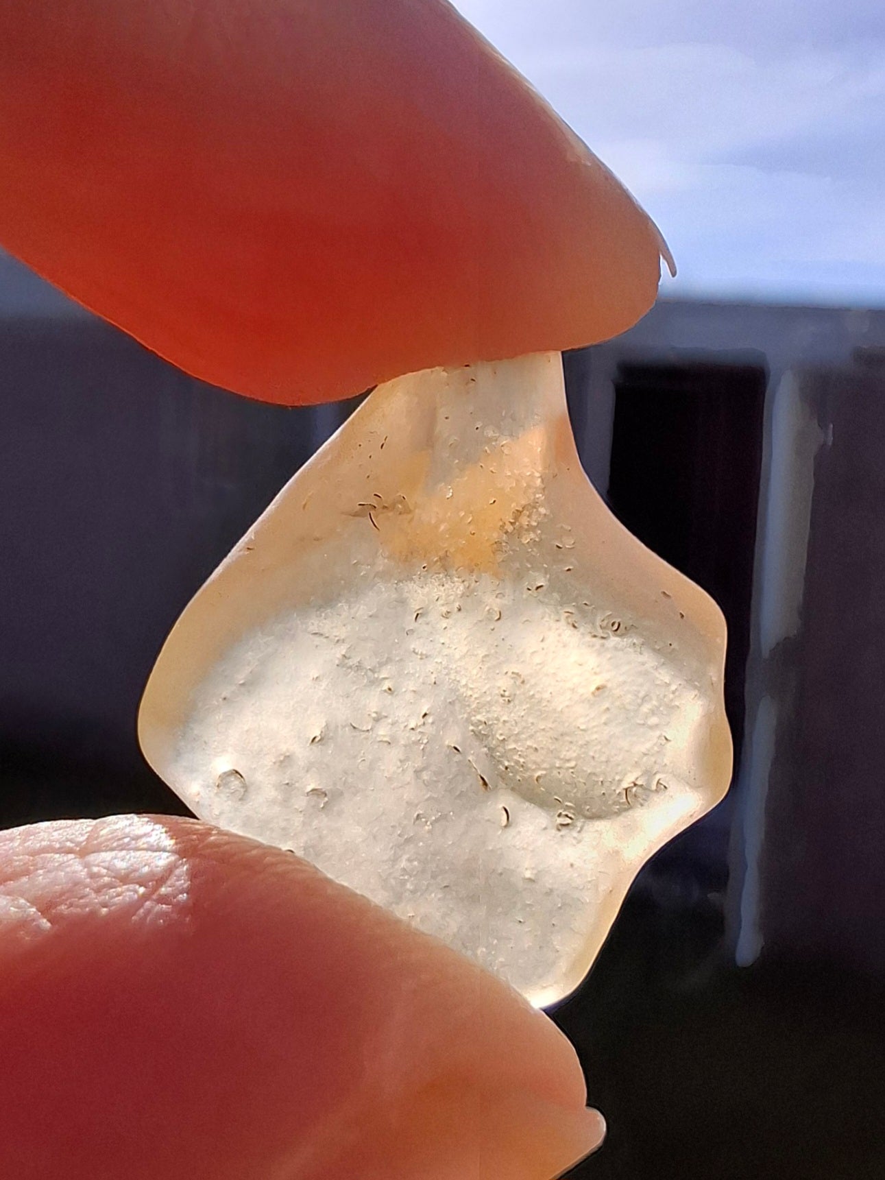 Libyan Desert Glass small Piece, 2.38g, Tektite (Ref: L1353)