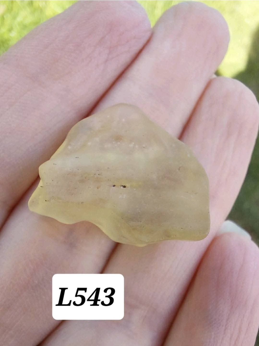 Libyan Desert Glass Piece, 5.70g, Tektite