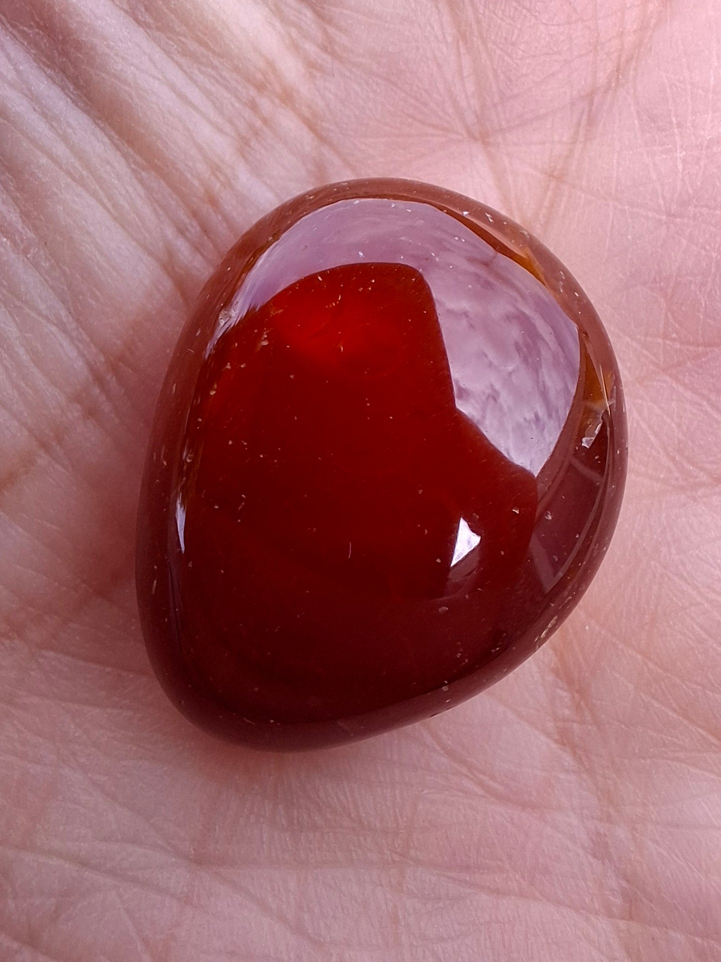 Carnelian, Tumble Stone, Crystal (Ref: T67)