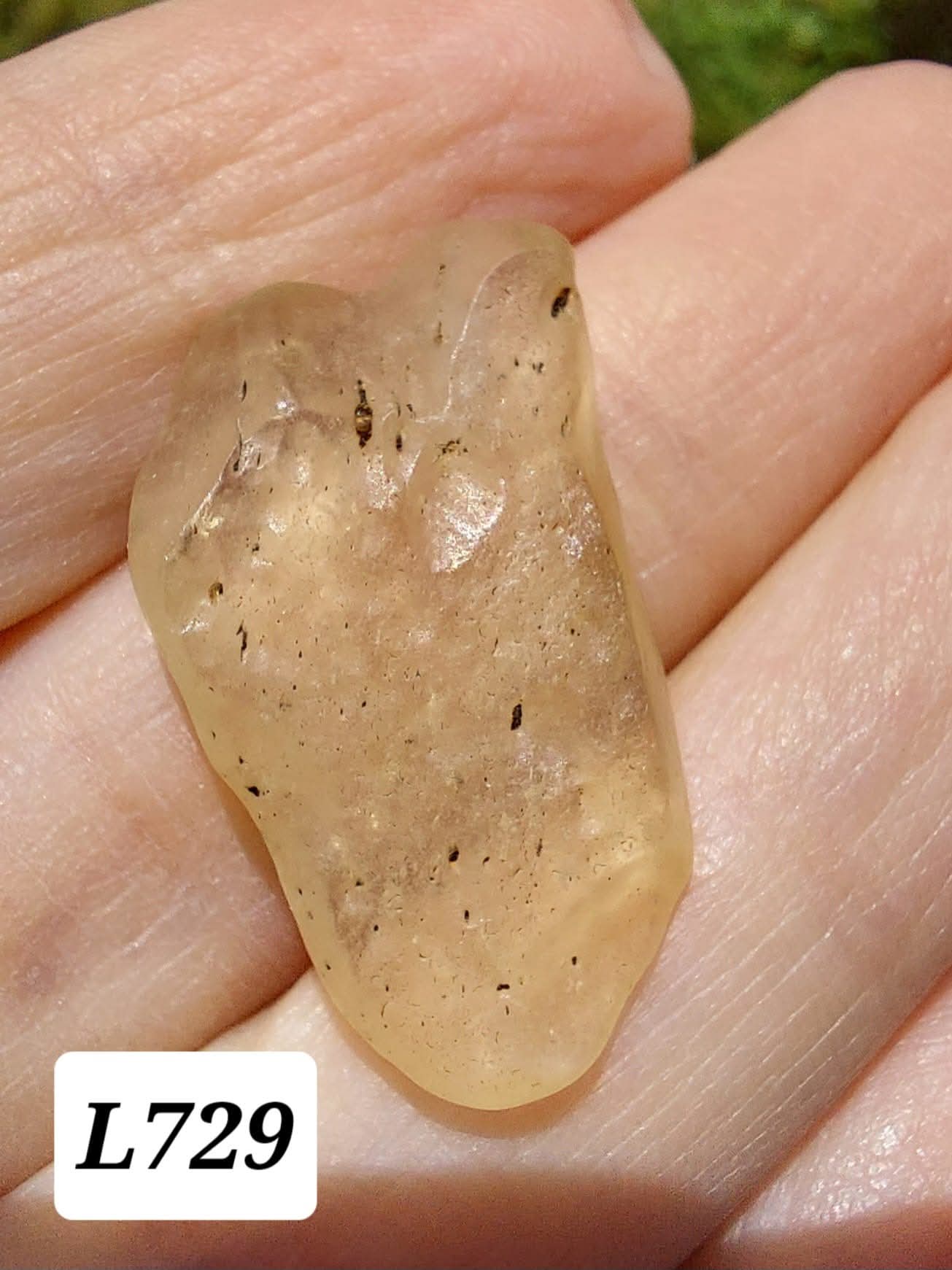 Libyan Desert Glass Piece, 2.88g, Tektite