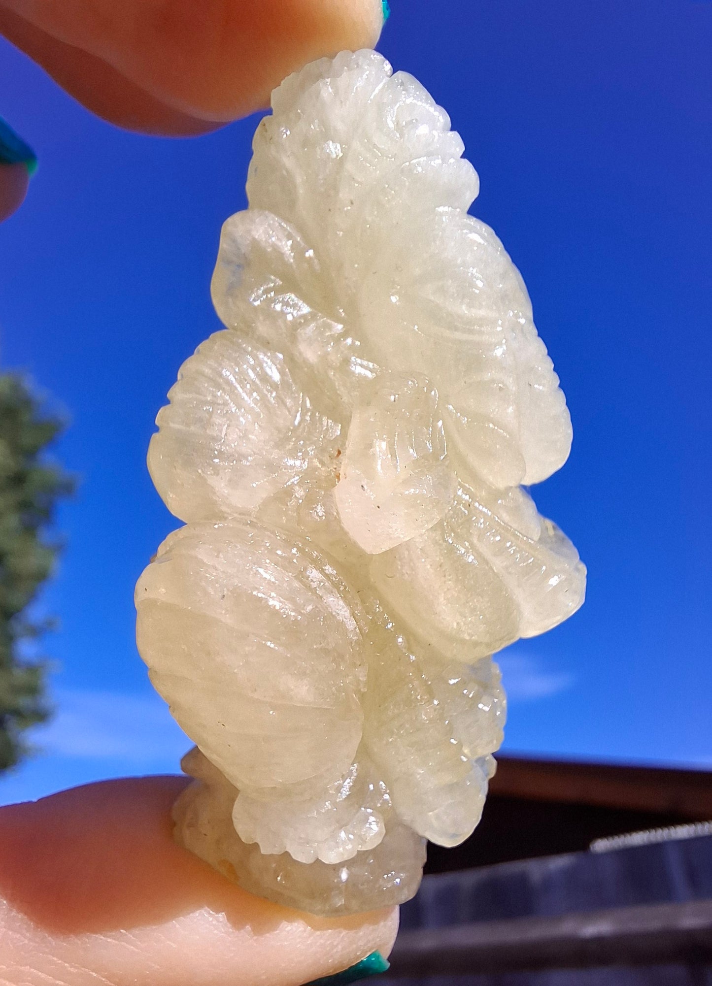 Libyan Desert Glass GANESHA craving, 31.21g, Tektite (Ref: Ganesha2)