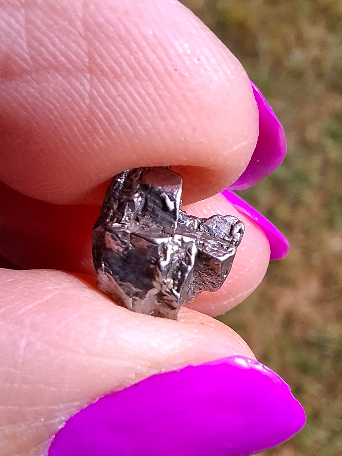 Campo del Cielo, 1.11g, Nickel Iron Meteorite (Ref: C15)