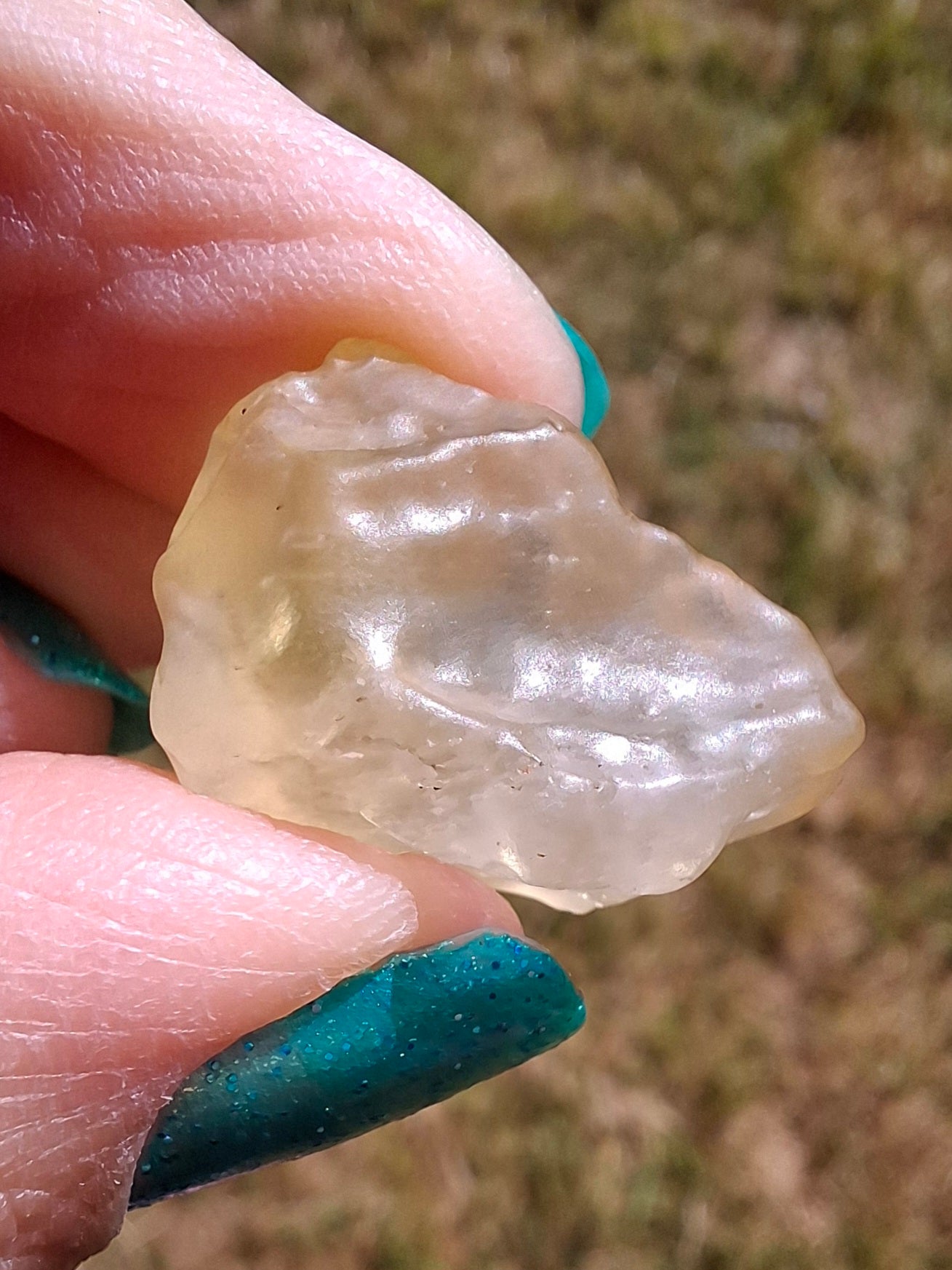 Libyan Desert Glass Piece, 5.58g, Tektite