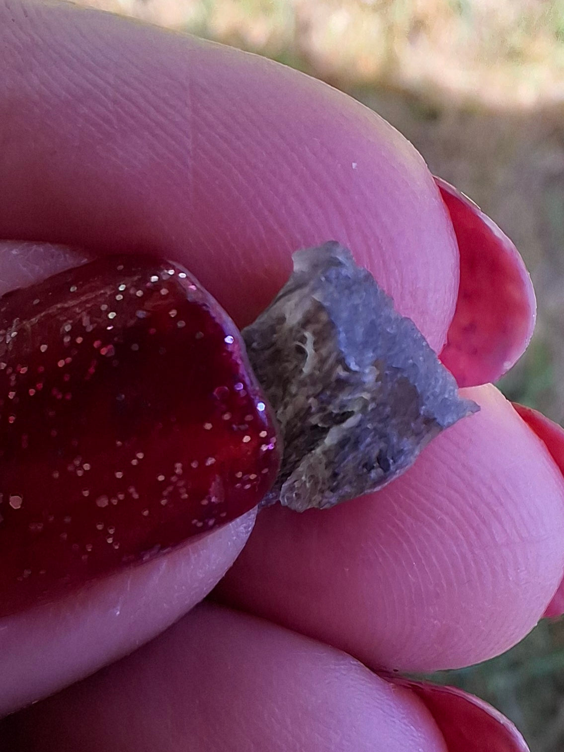 Moldavite Piece, 0.68g, Tektite (Ref: 1471)