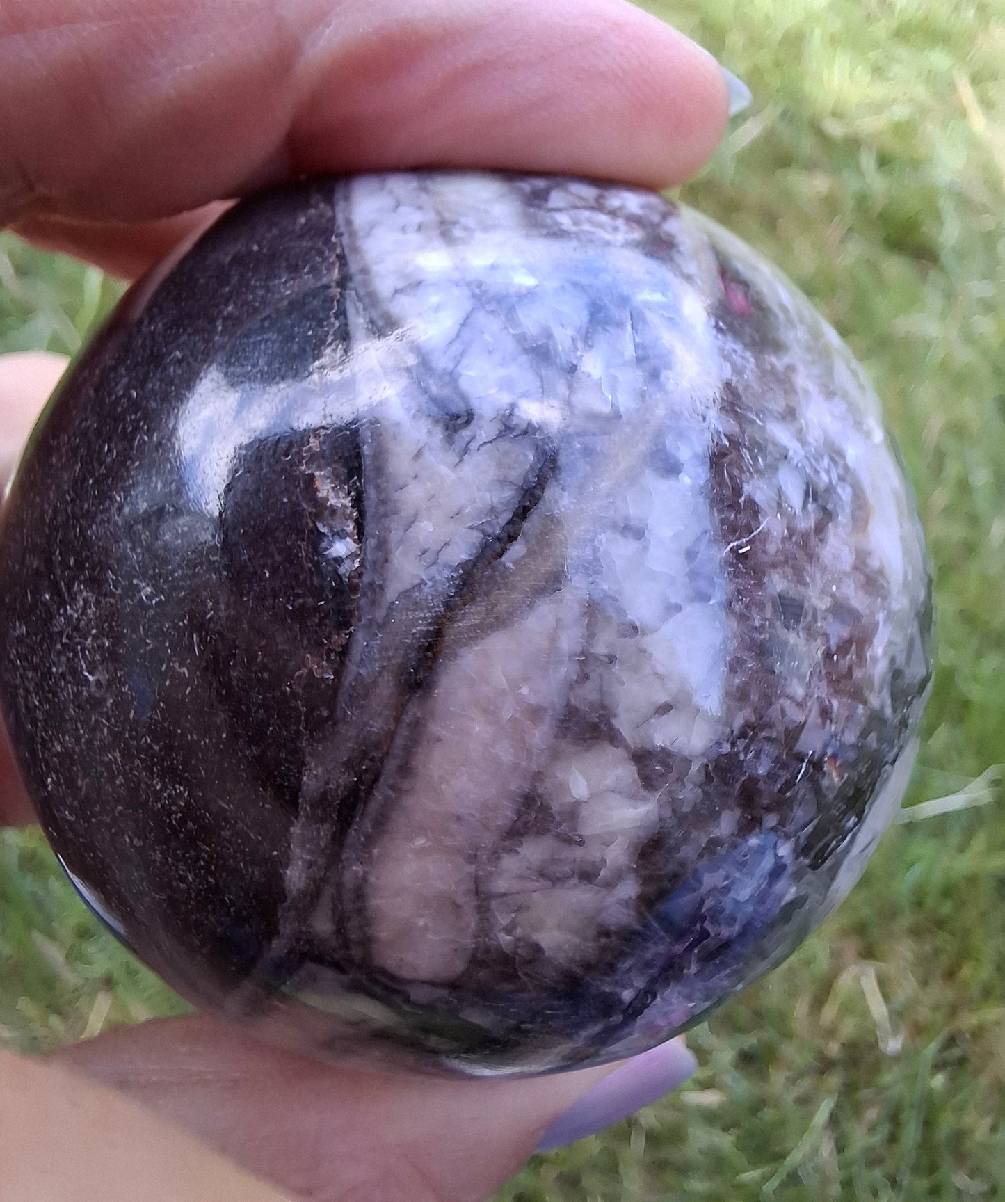 Orthoceras Sphere, Fossil (Ref: OS4)
