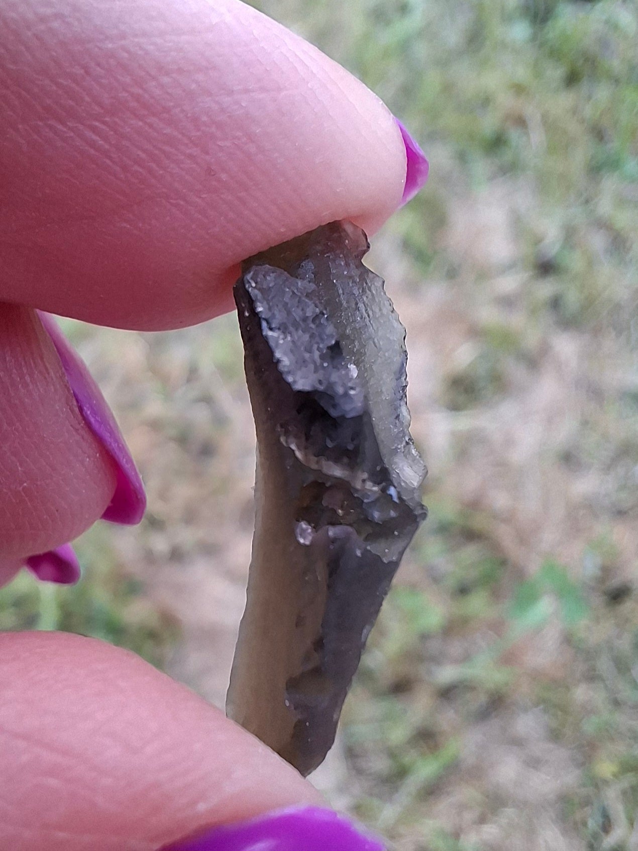 Moldavite Piece, 1.08g, Tektite (Ref: 1429)