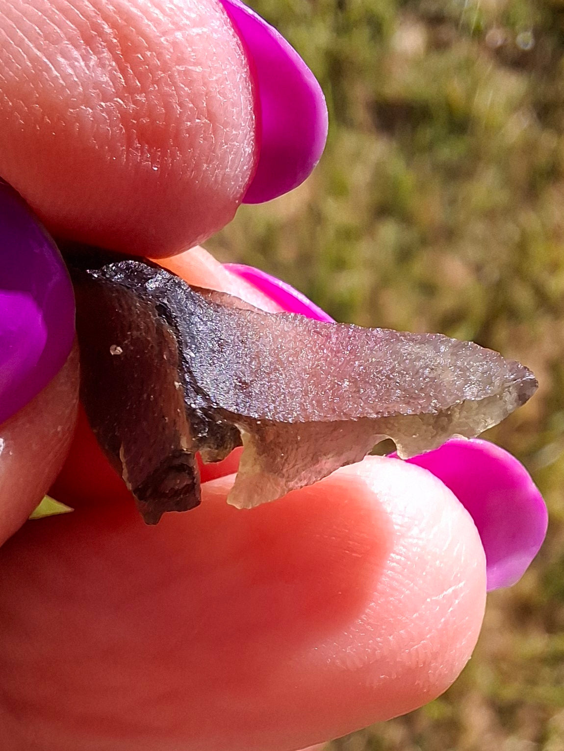 Moldavite Piece, 1.08g, Tektite (Ref: 1429)