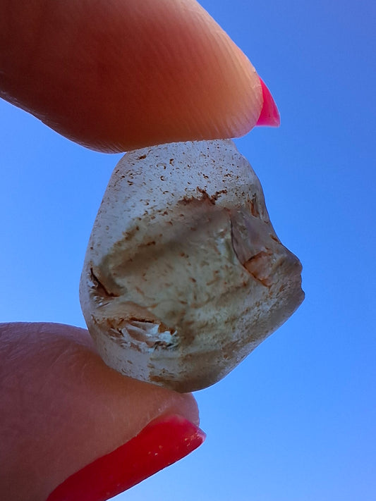 Libyan Desert Glass (darker) Piece, 3.72g, Tektite (Ref: L1378)