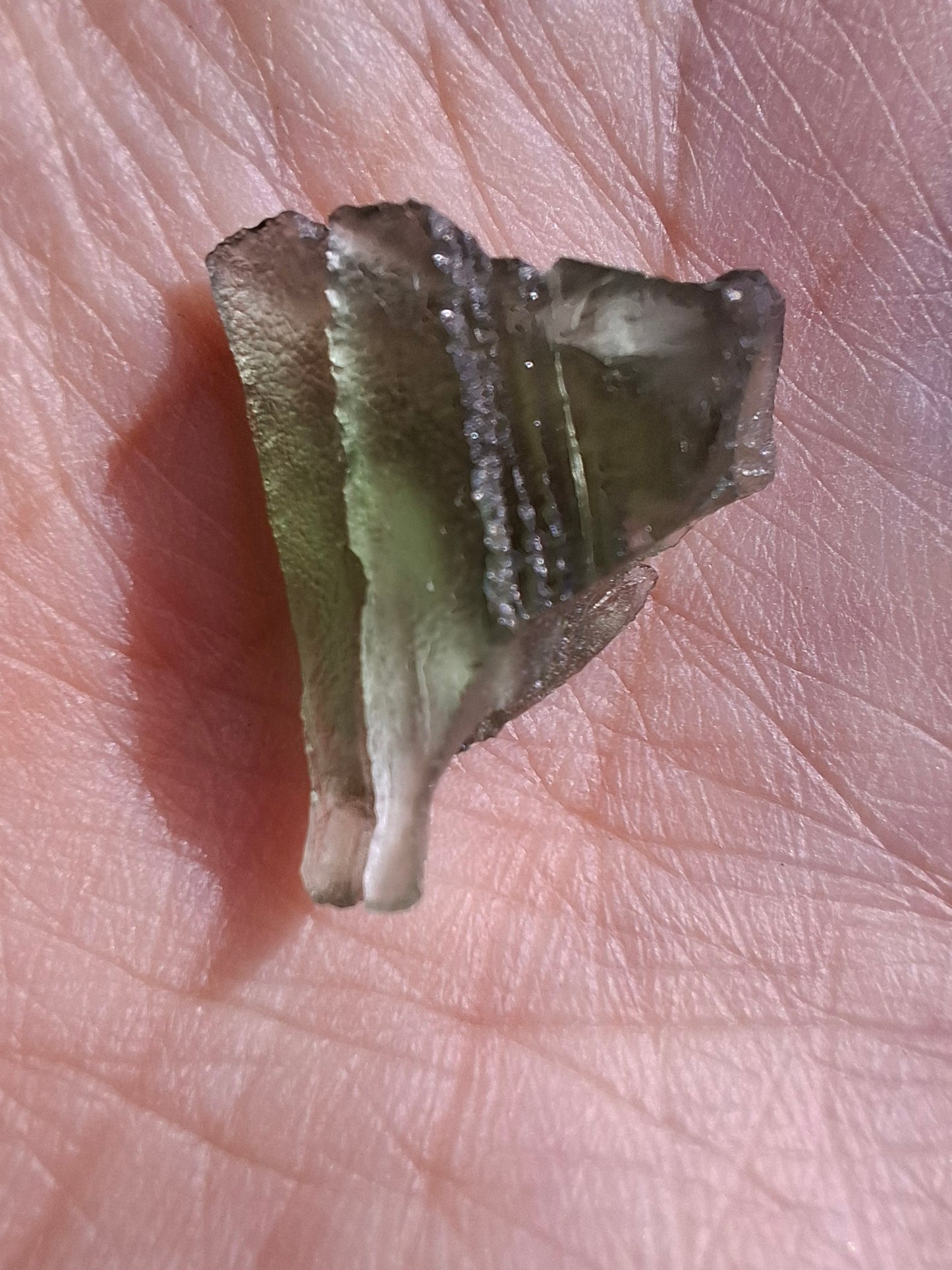Moldavite Piece, 1.94g, Tektite (Ref: 1390)