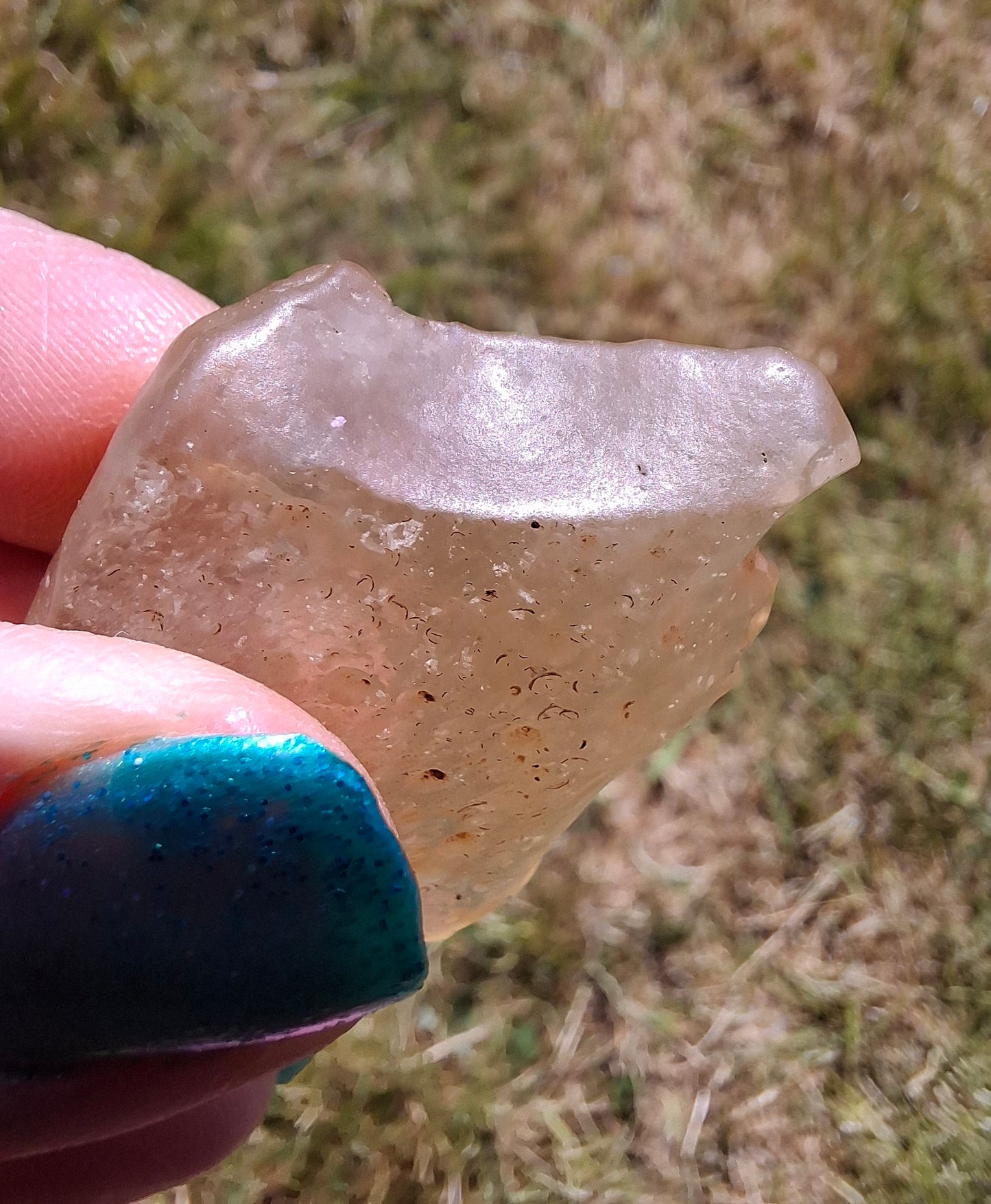 Libyan Desert Glass Piece, 15.20g, Tektite (Ref: LE276)