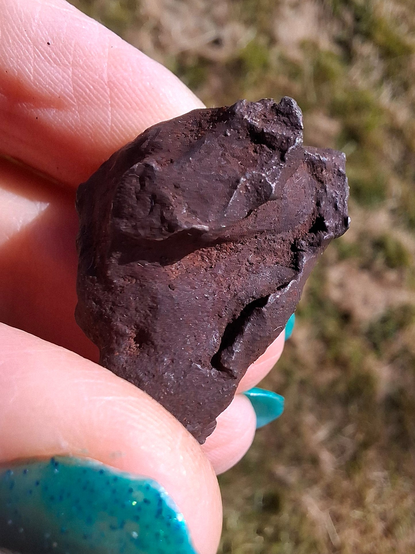 Gebel Kamil Iron Meteorite, 25.42g (Ref: K38)