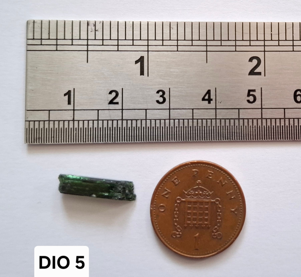Diopside, 0.65g, Crystal (Ref: DIO5)