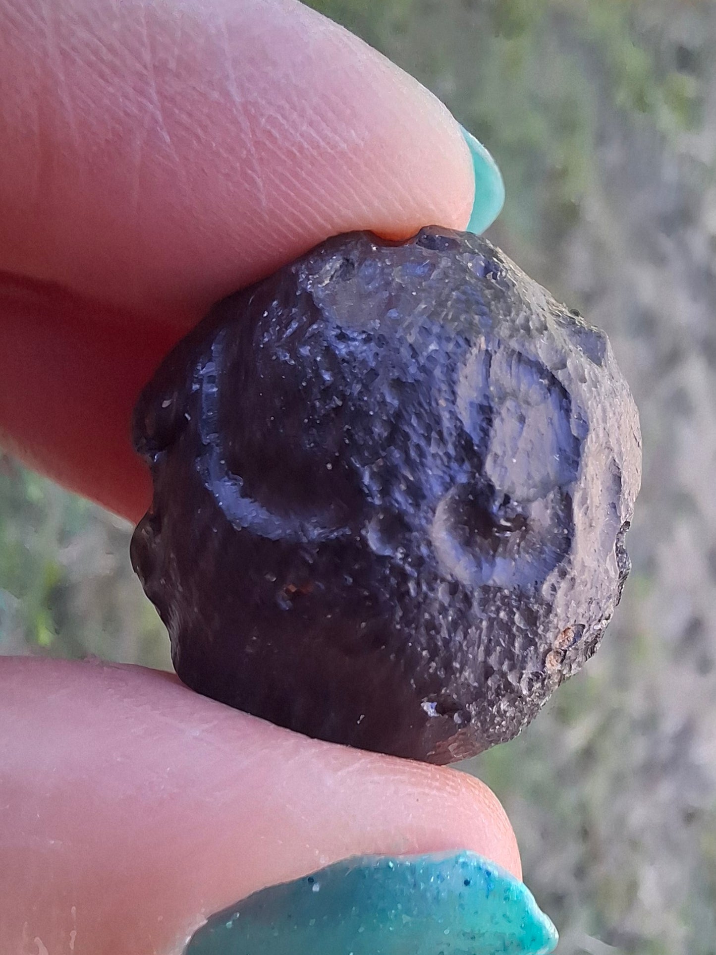 Philippinite (Rizalite), 10.64g, Tektite