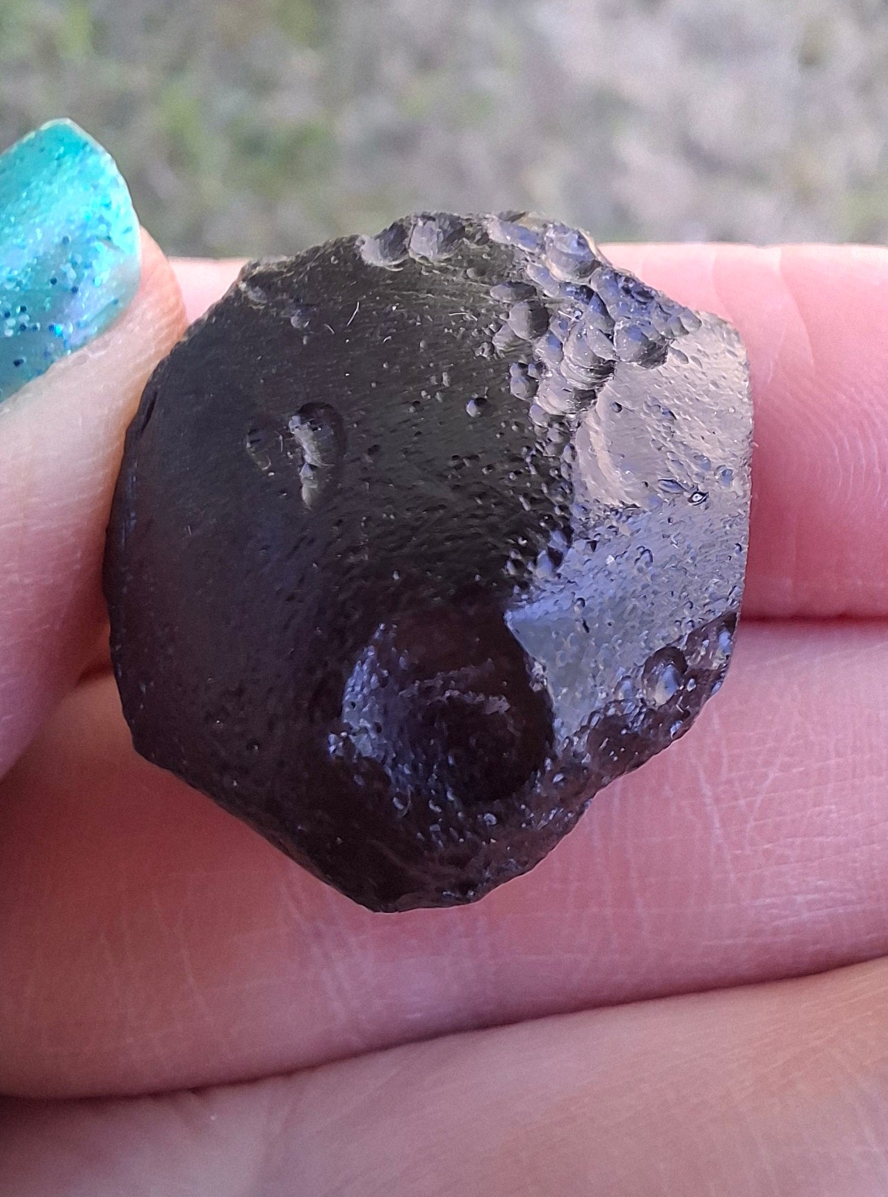 Guang Dong (Chinese), 12.96g, Tektite