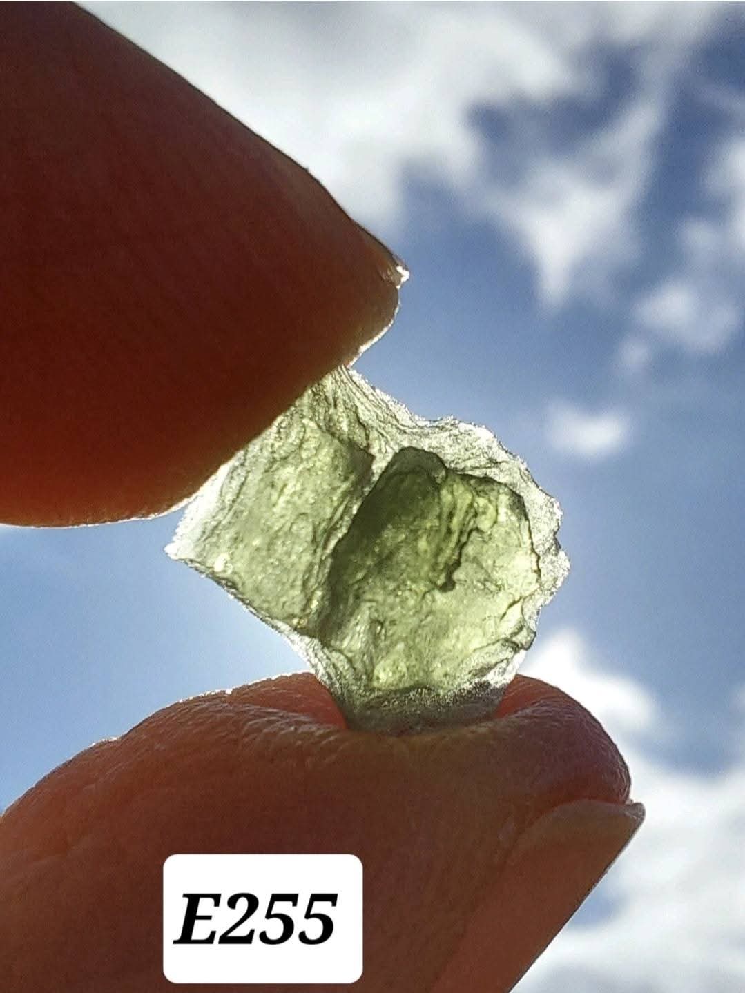 Moldavite Piece, 0.54g, Tektite (Ref: E255)