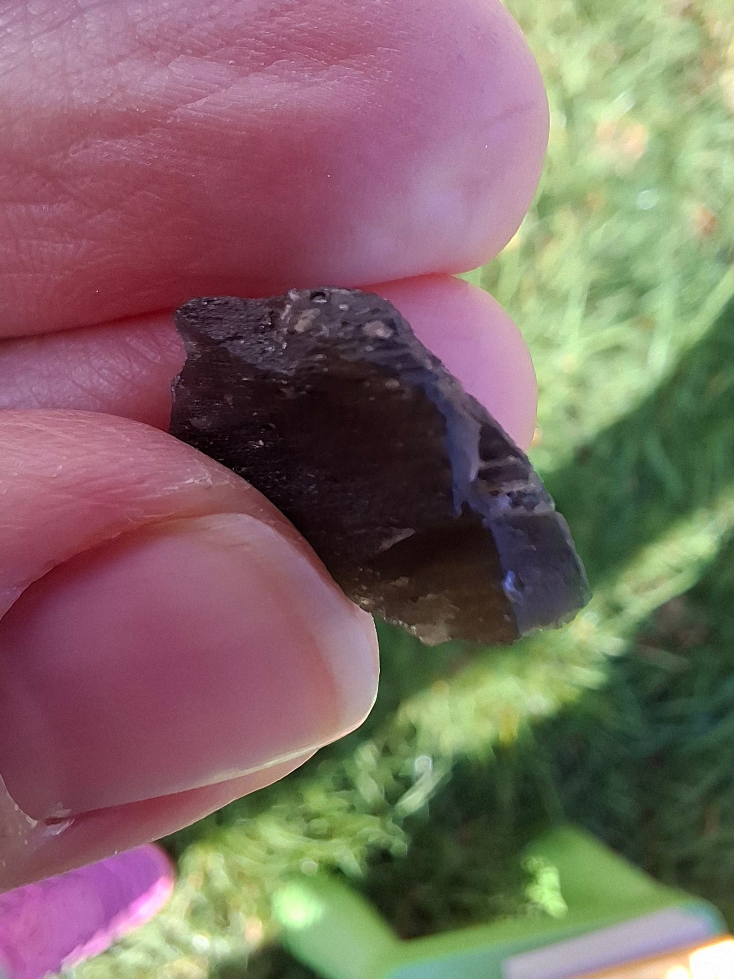 Moldavite Piece, 1.76g, Tektite (Ref: 1342)