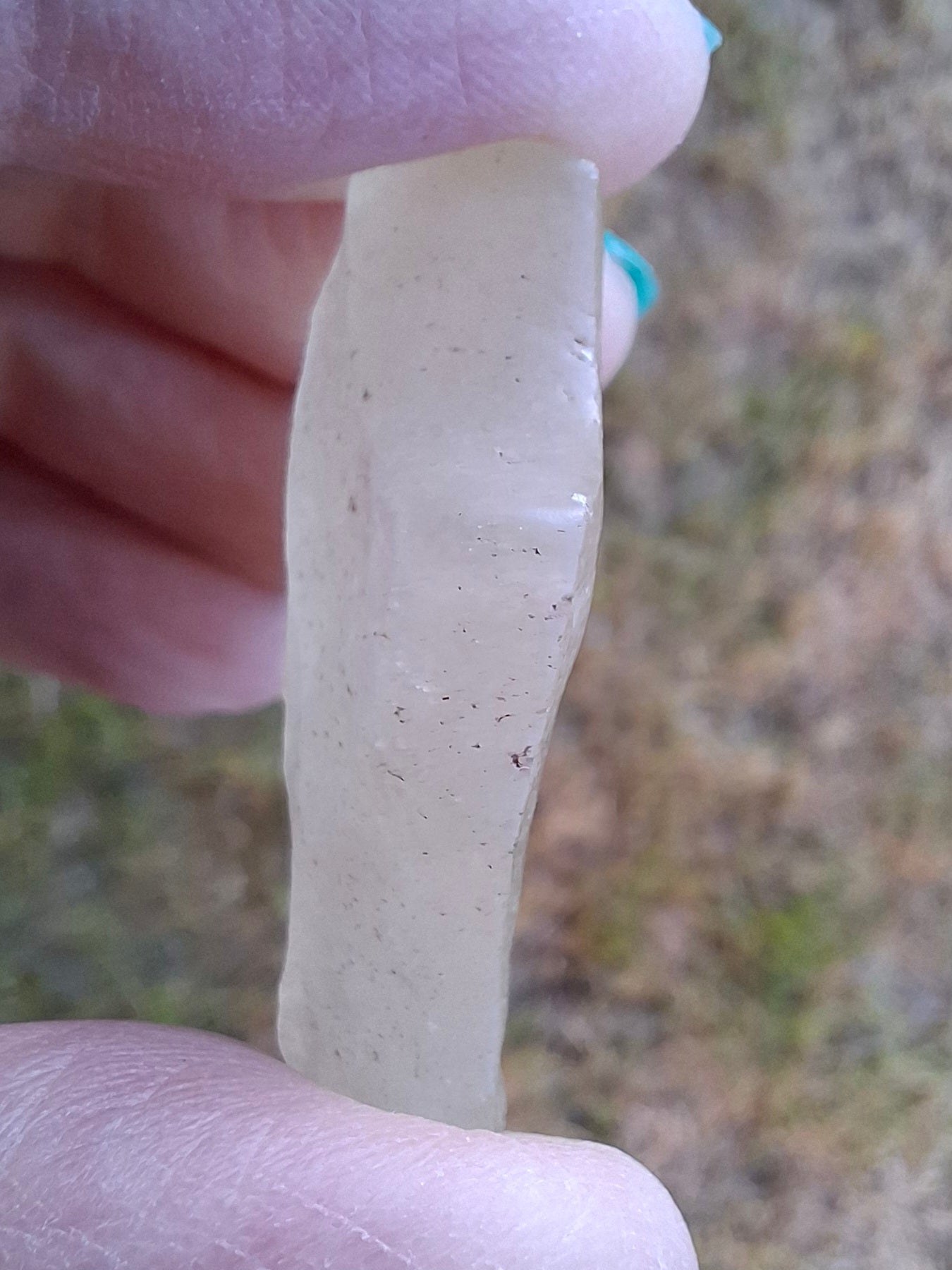 Libyan Desert Glass Piece, 12.31g, Tektite
