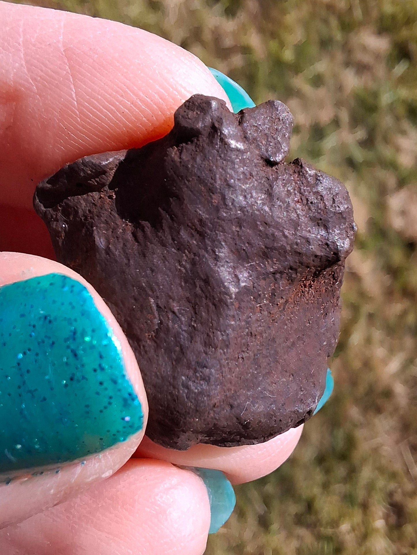 Gebel Kamil Iron Meteorite, 21.40g (Ref: K35)