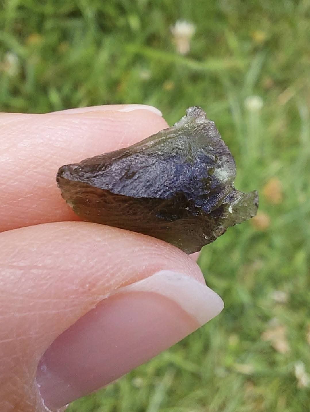 Moldavite Piece, 1.10g, Tektite (Ref: E230)