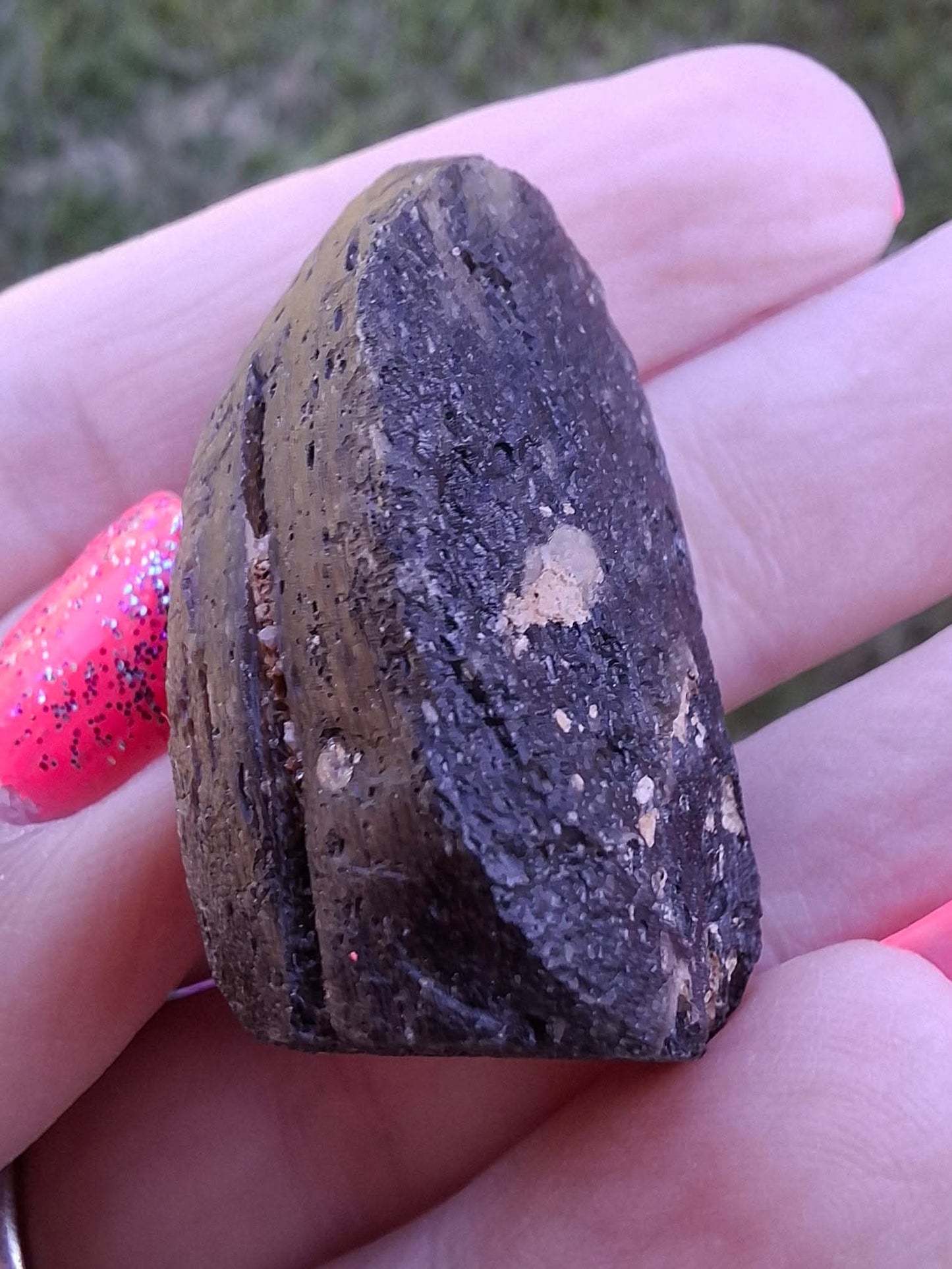 Moldavite Piece, JAKULE, 18.55g, Tektite (Ref: 1172)