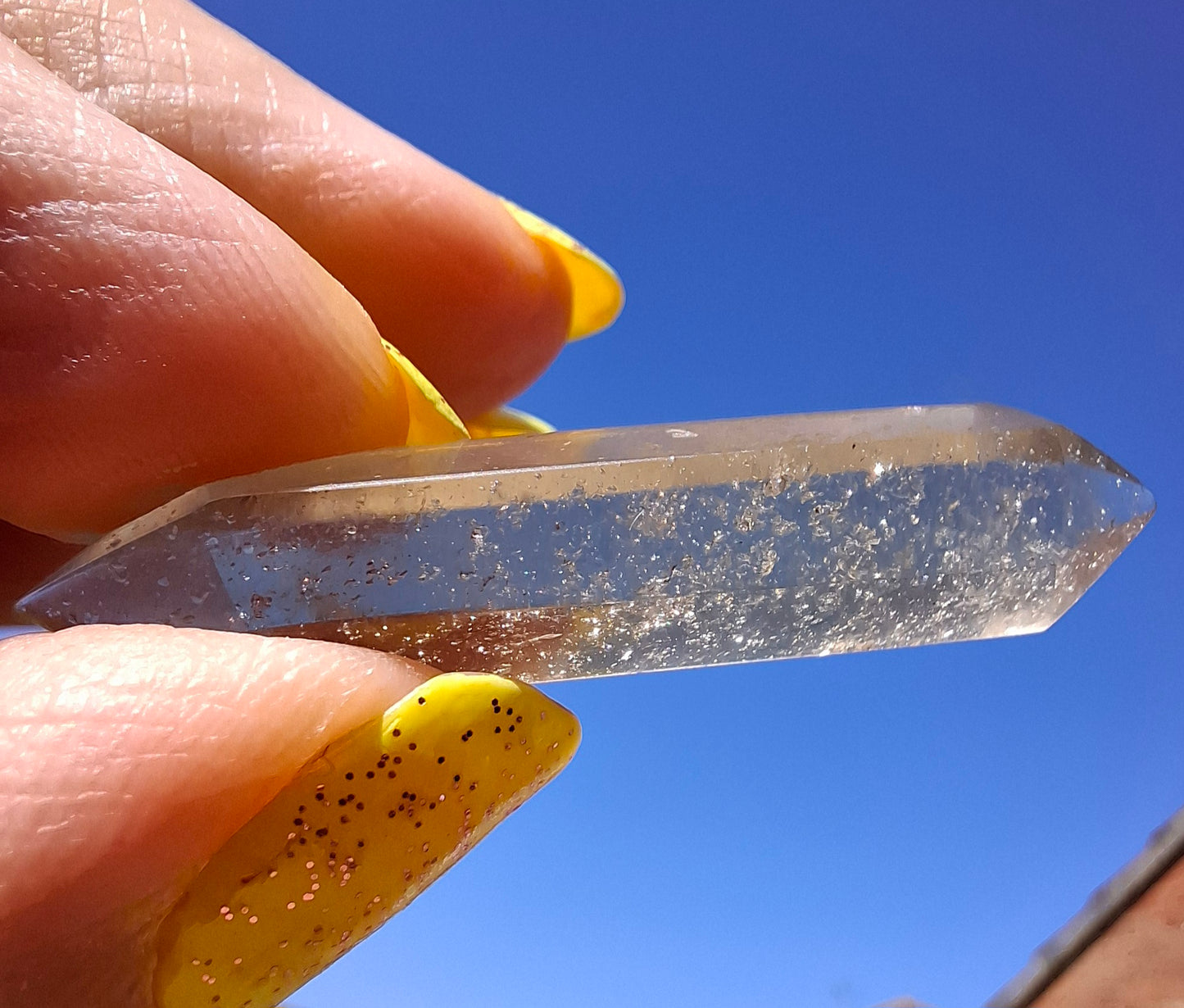 Libyan Desert Glass DT Carving, 4.22g, Tektite (Ref: LDT6)