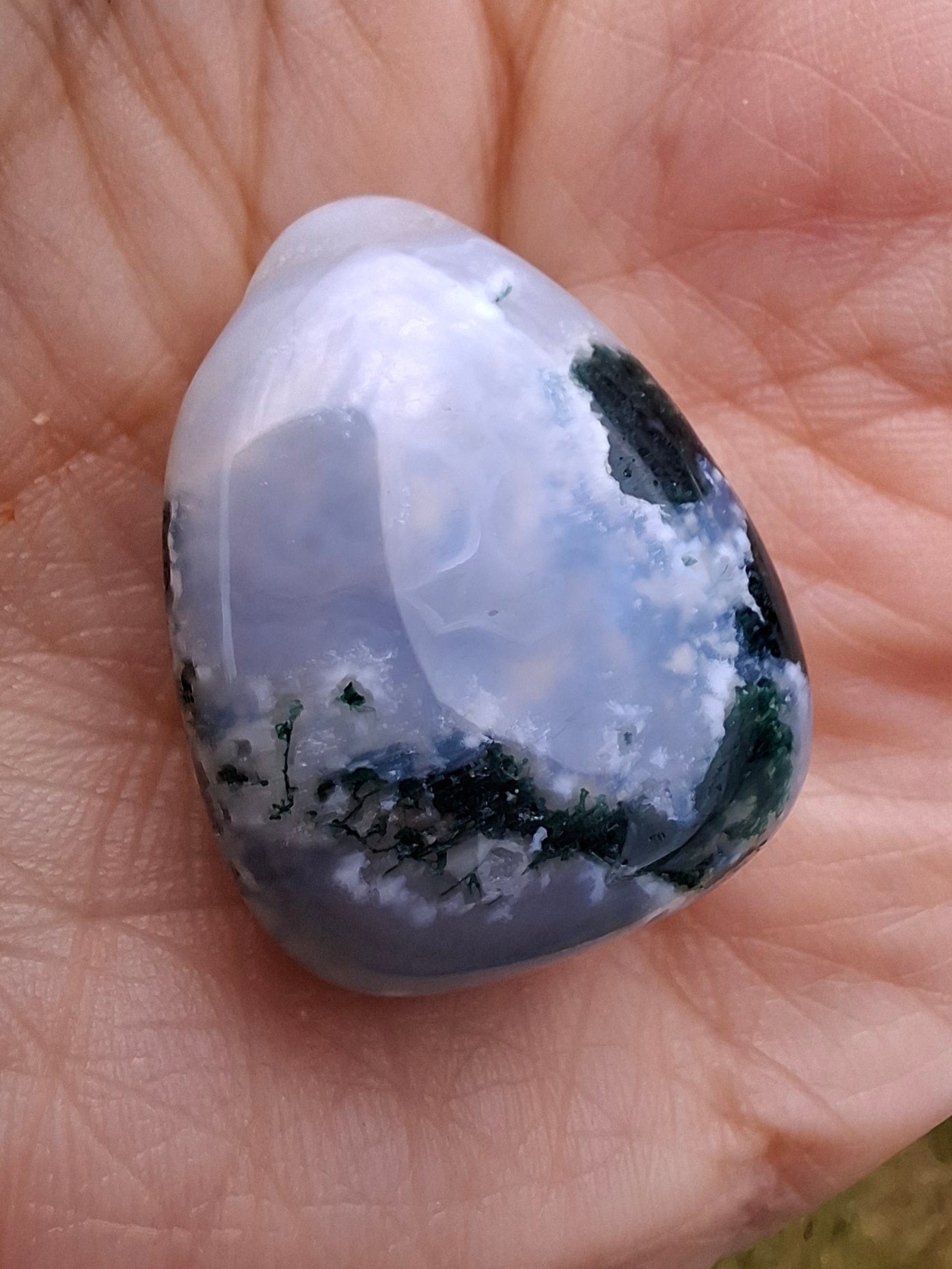 Tree Agate, Tumble Stone, Crystal (Ref: T2)