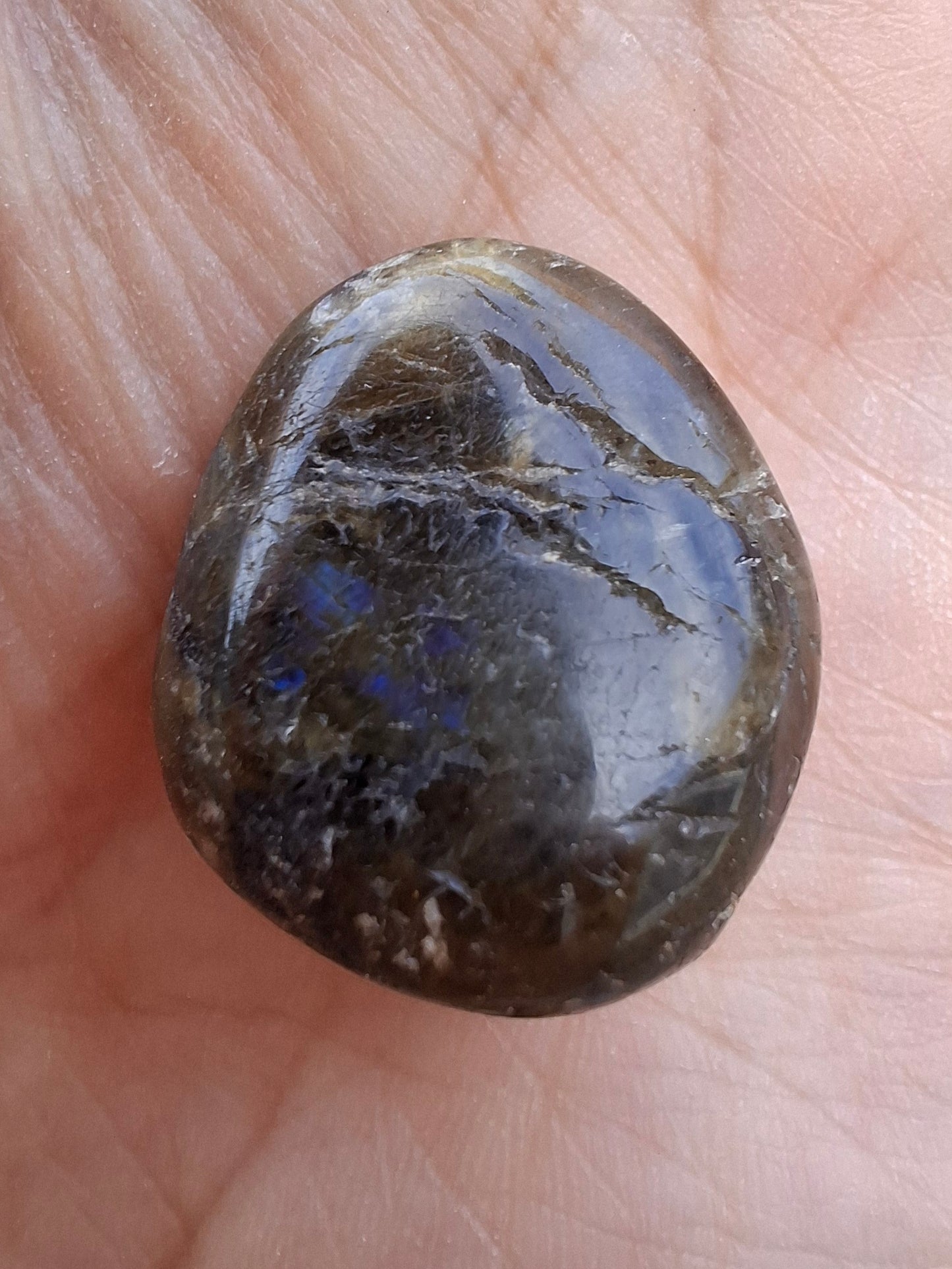 Labradorite, Tumble Stone, Crystal (Ref: T207)