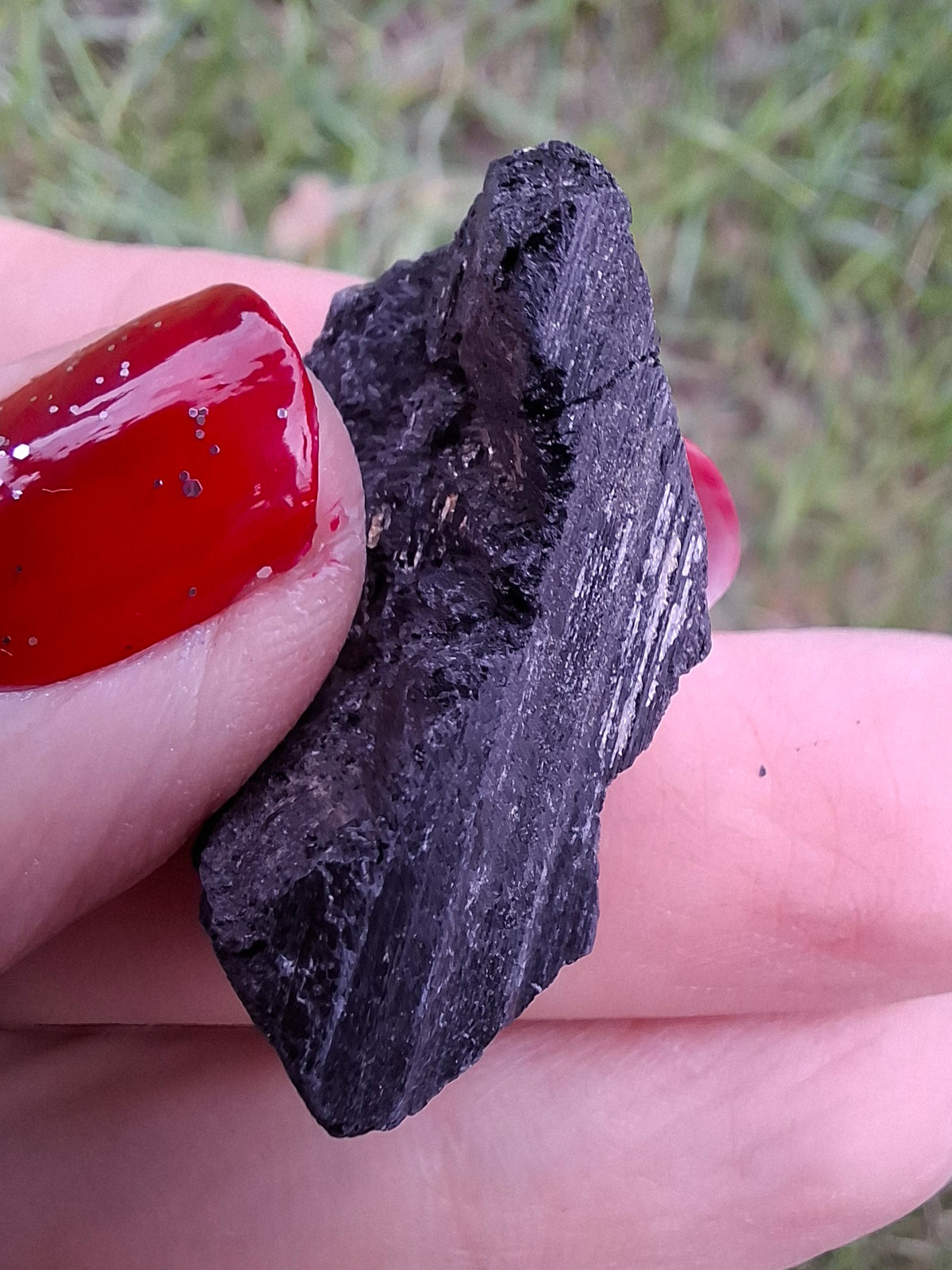 Black Tourmaline RAW, 8.72g, Crystal (Ref: RBT17)
