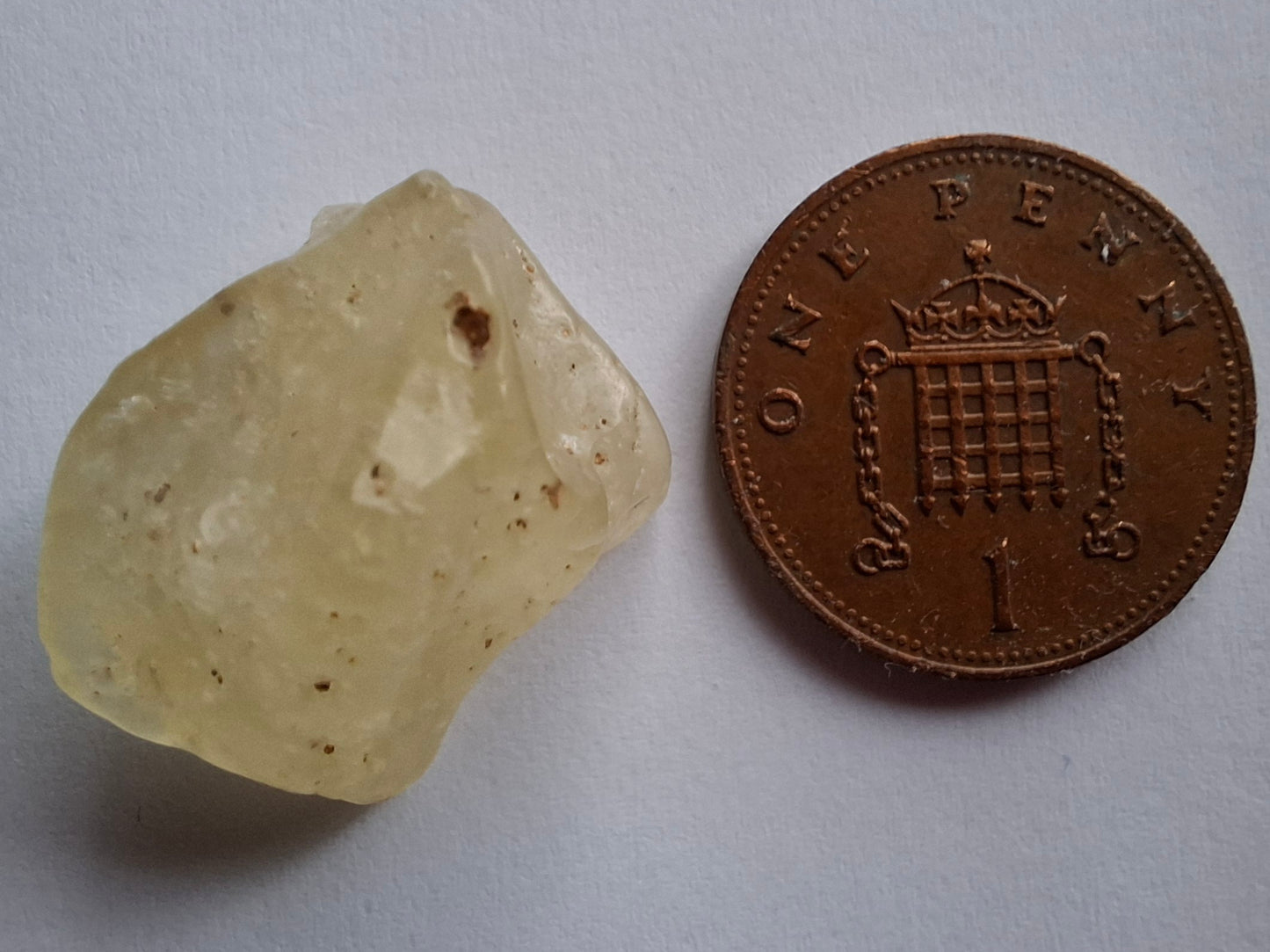 Libyan Desert Glass Piece, 4.29g, Tektite