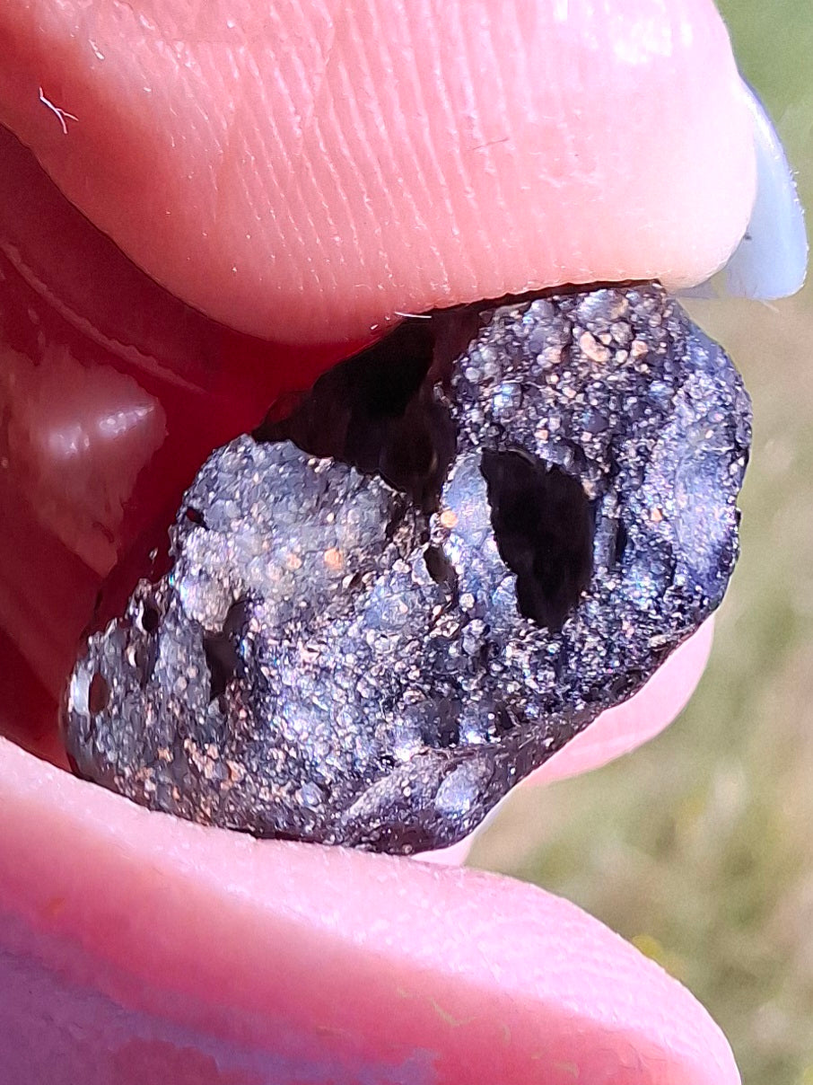Ivory Coast (Ivorite), RAREST TEKTITE IN THE WORLD, 2.76g, Tektite (Ref: IV1)