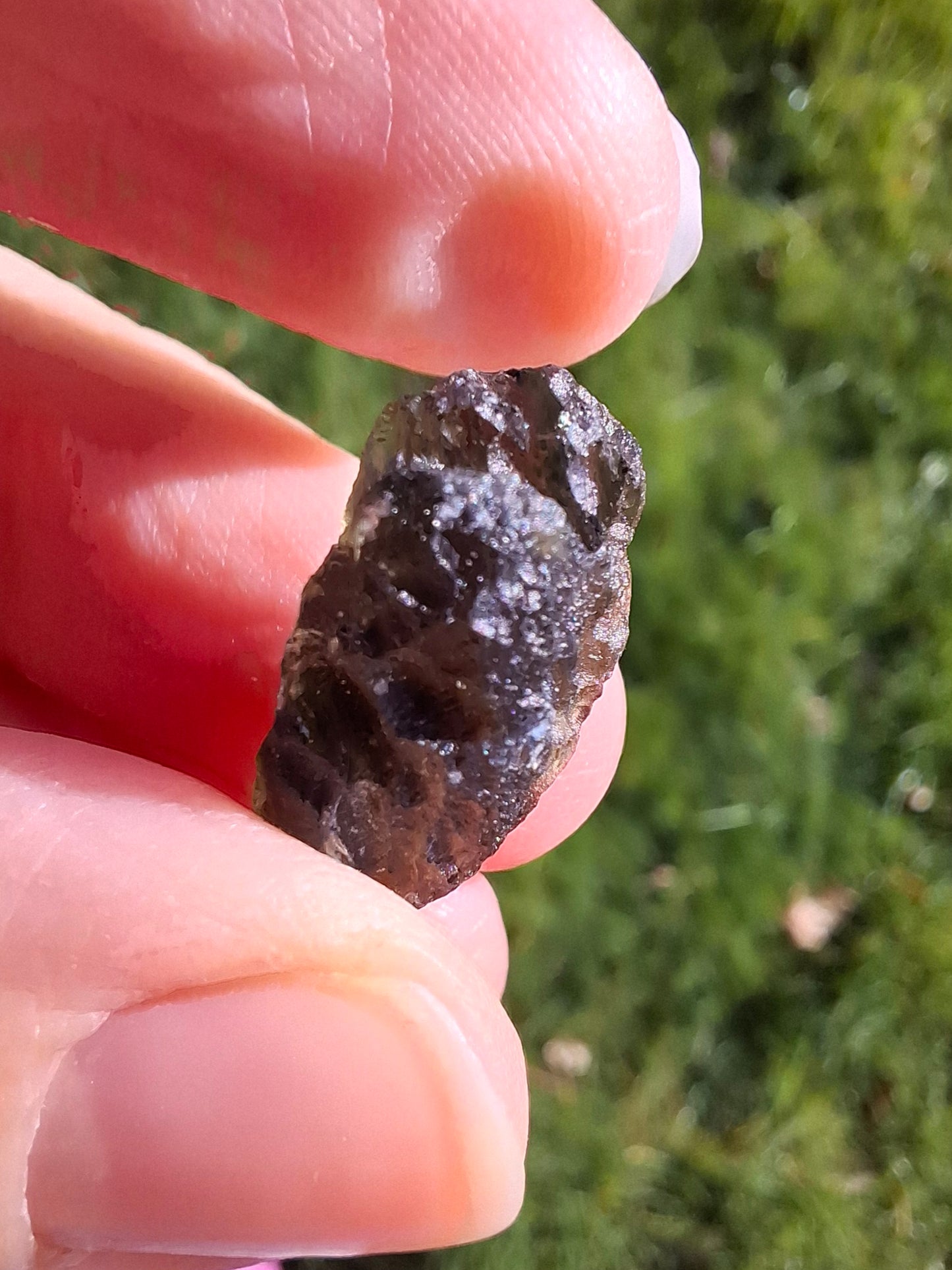 Moldavite Piece, 2.26g, Tektite (Ref: 1336)