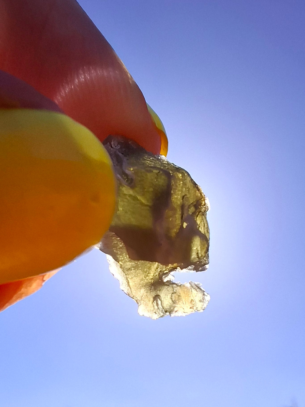 Moldavite Piece, 1.74g, Tektite (Ref: 1513)