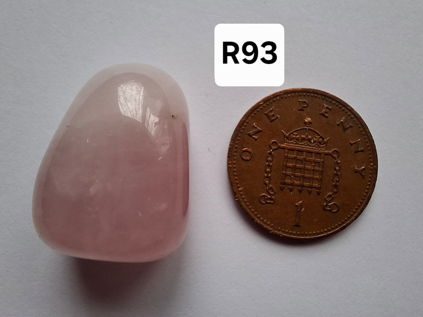 Rose Quartz, Tumble Stone, Crystal (Ref: T93)
