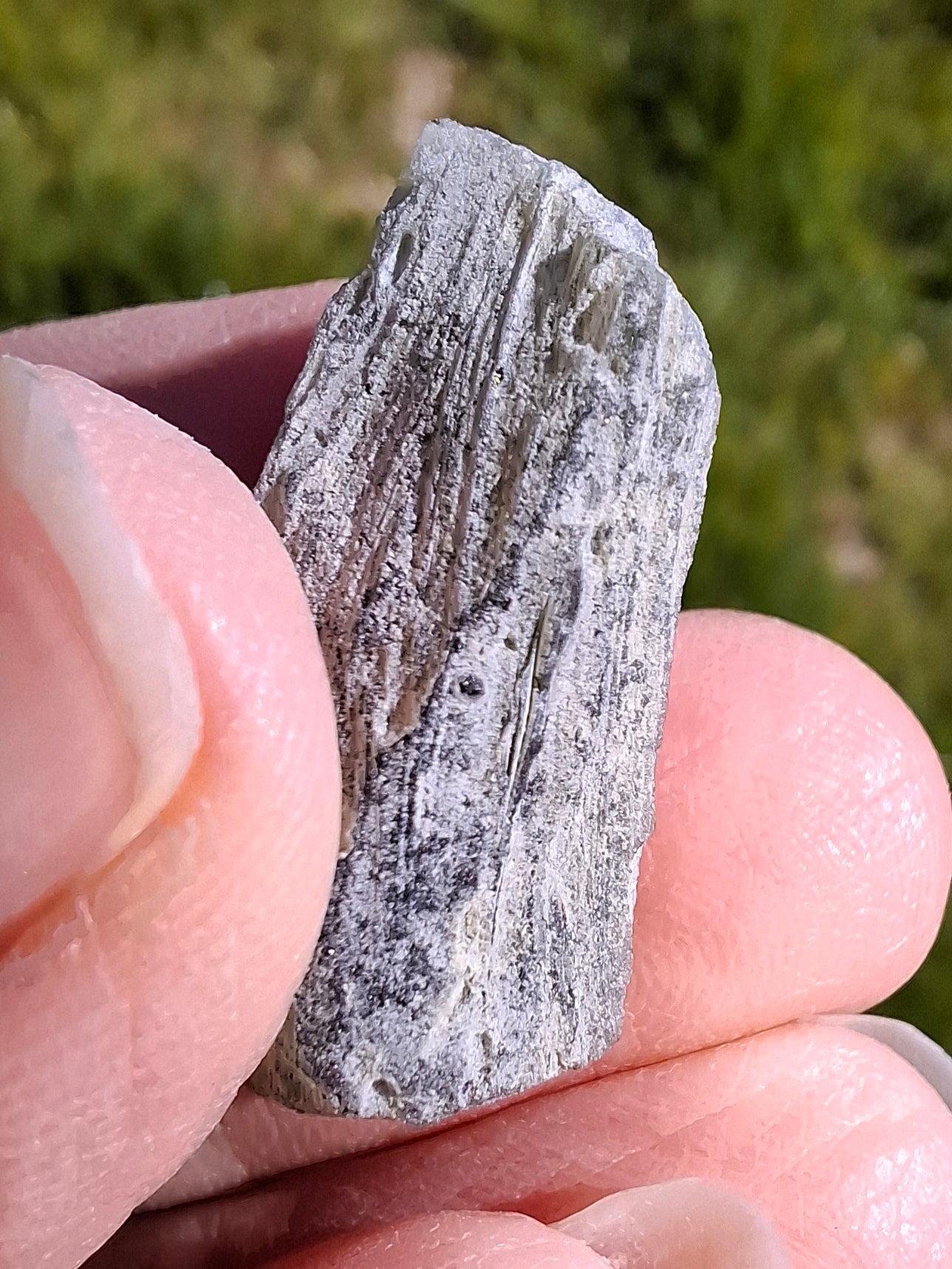 Moldavite Piece, SNOWFLAKE, FROSTED, BARTOCHOV, 4.36g, Tektite (Ref: 1371)