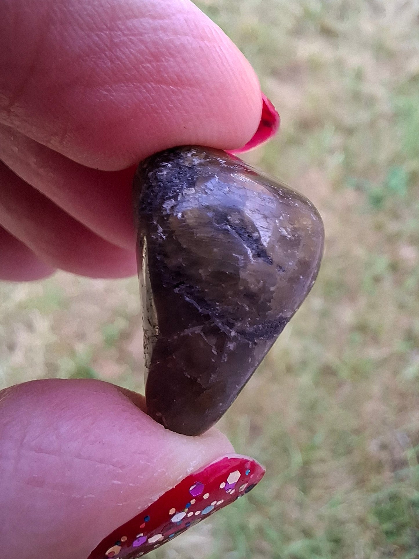 Labradorite, Tumble Stone, Crystal (Ref: T207)