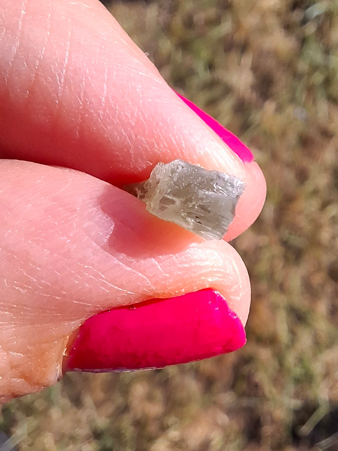 Moldavite Piece, SNOWFLAKE, FROSTED, BRUSNA, 0.32g, Tektite (Ref: 1505)
