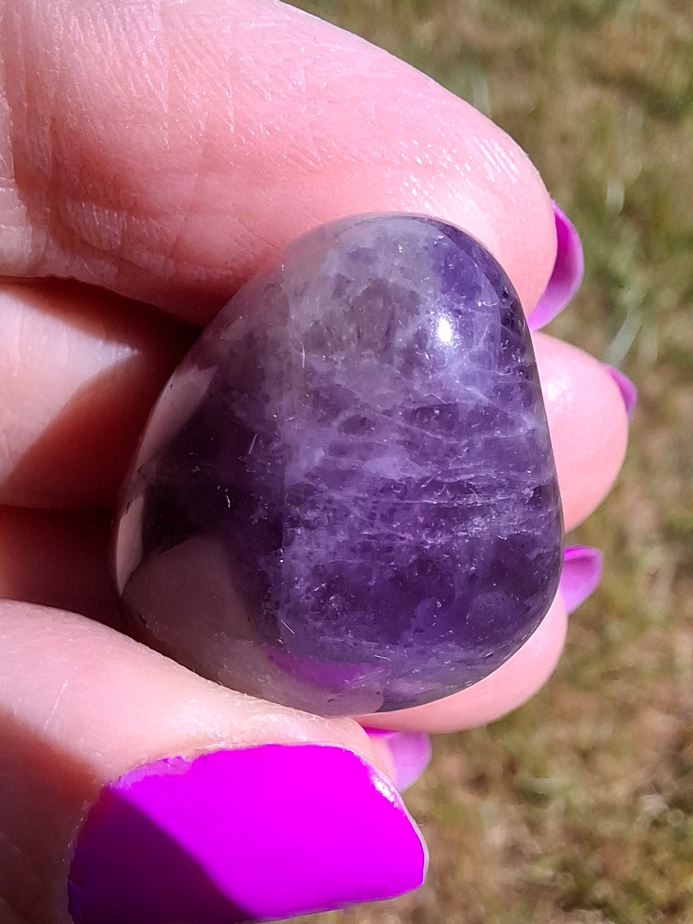 Amethyst, Tumble Stone, Crystal (Ref: T16)