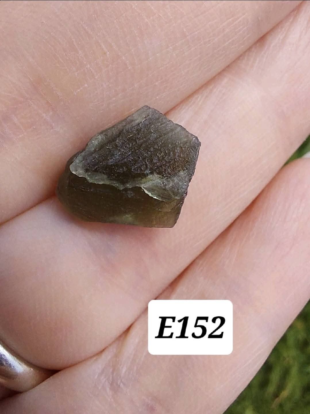 Moldavite Piece, 0.92g, Tektite (Ref: E152)