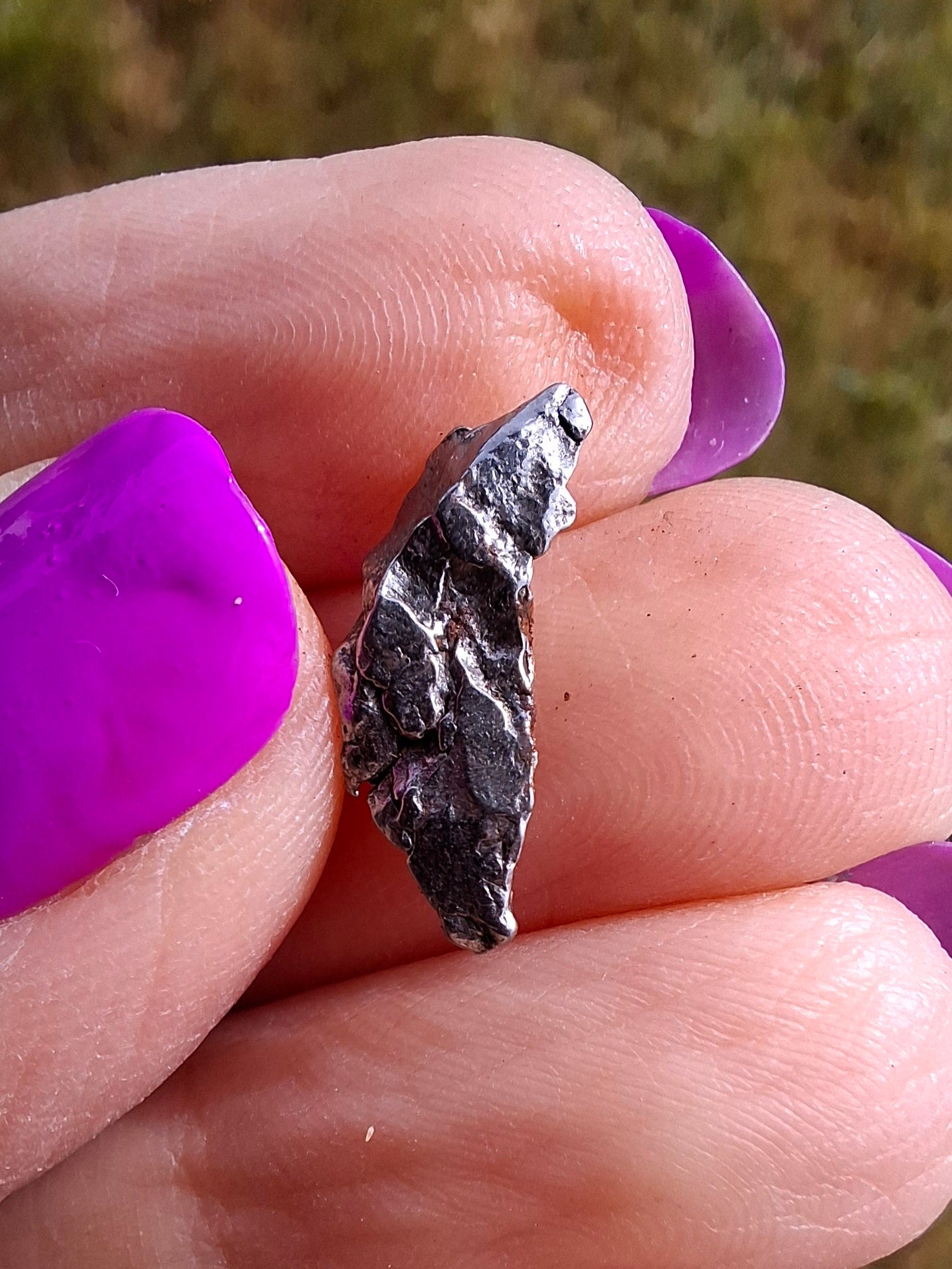 Campo del Cielo, 0.99g, Nickel Iron Meteorite (Ref: C8)